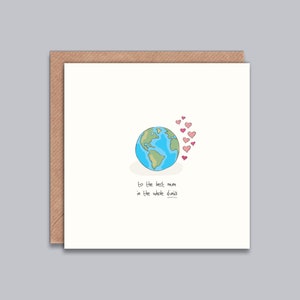 Best in the Dunia - Karte für Mama, Muttertag, Geburtstag, Danke, Beste Mama der Welt, spezielle Mama, Hindi, Punjabi, Urdu, Desi Stil.