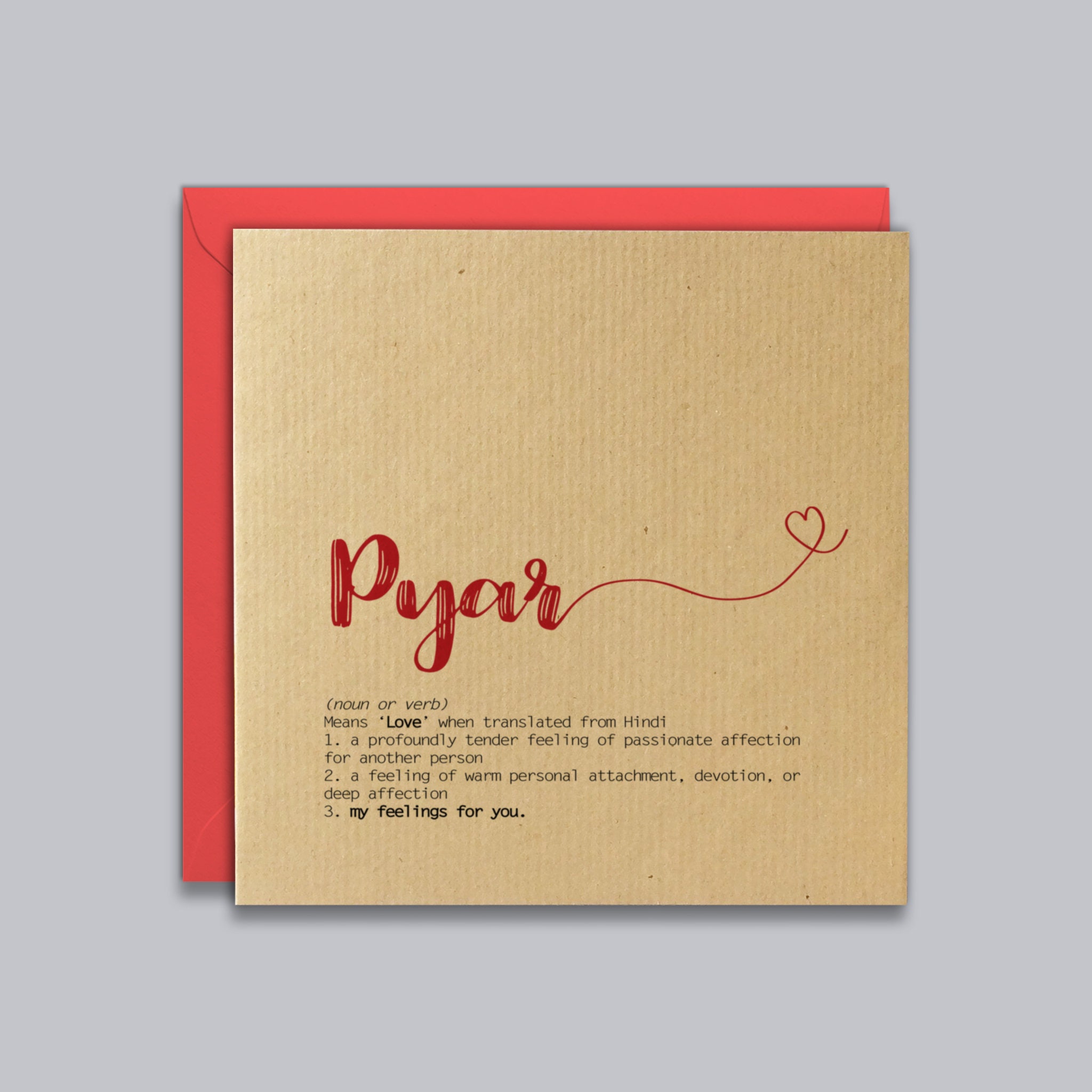 Hindi Love Card Pyar Definition Meaning Anniversary picture