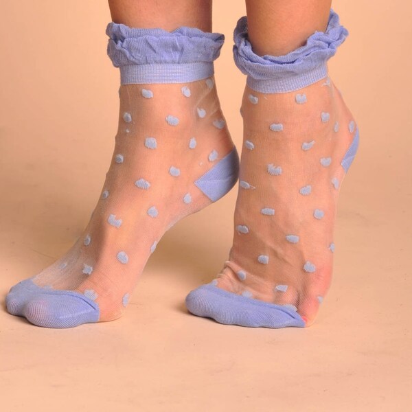 Polka Dot Ankle Socks