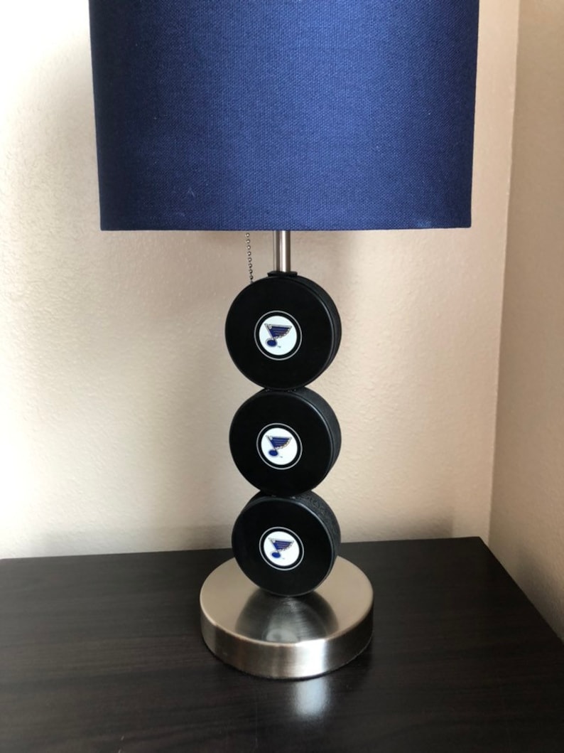 St Louis Blues Fan Hockey Lamp