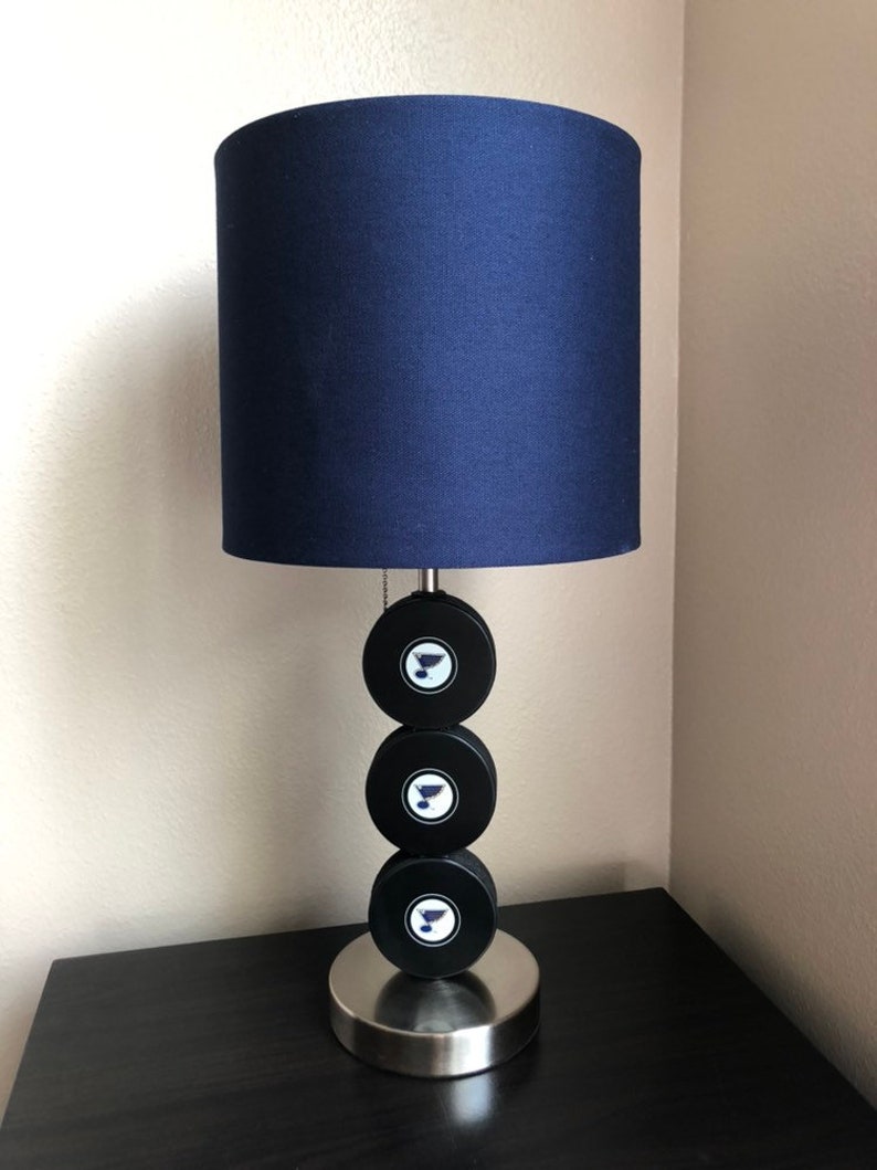 St Louis Blues Fan Hockey Lamp