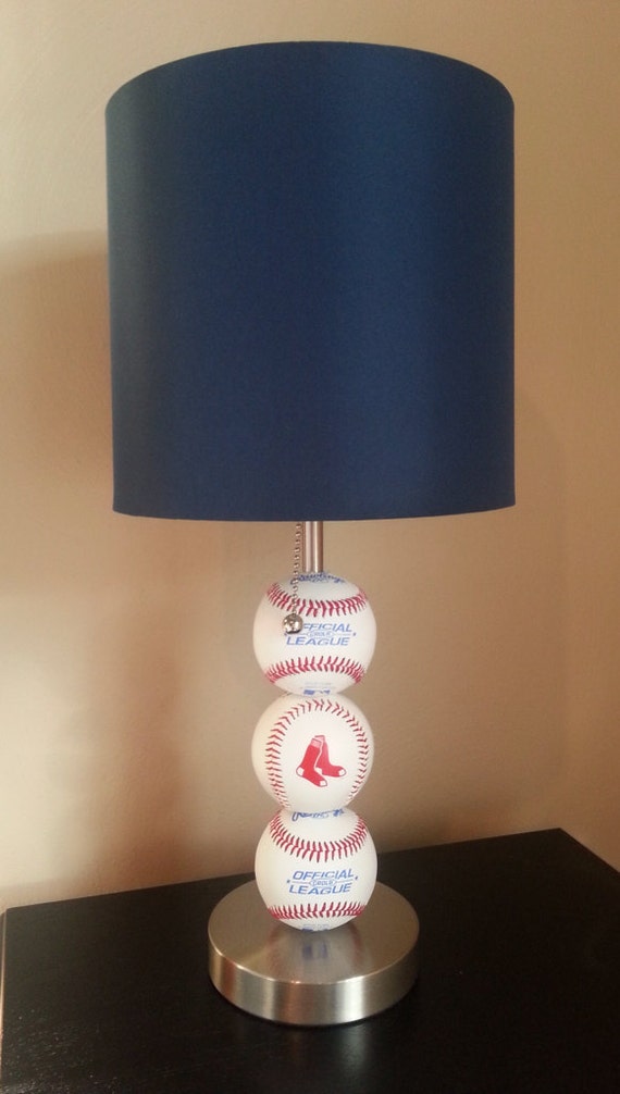 red sox lamp