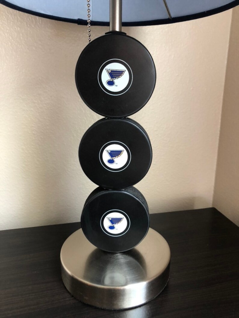 St Louis Blues Fan Hockey Lamp