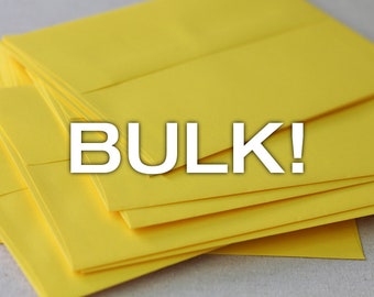 yellow 5x7 envelopes etsy