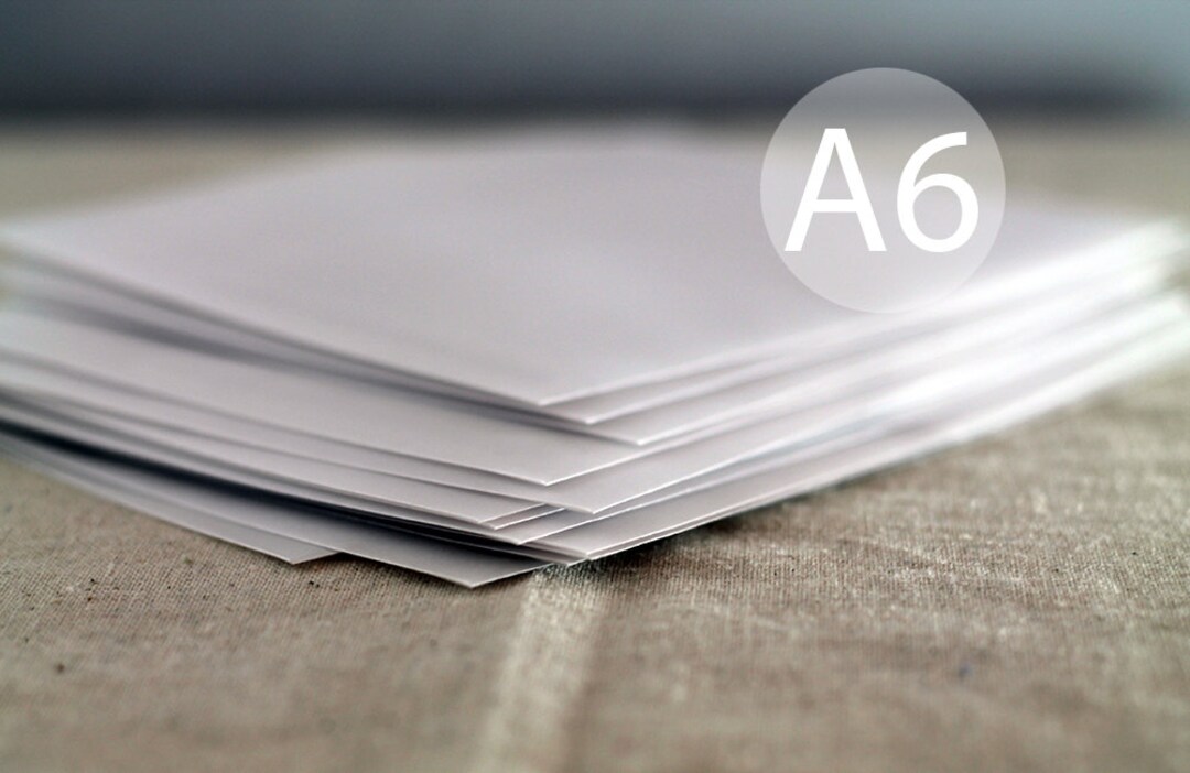 25 4x6 Translucent Envelopes A6 Size Vellum Envelopes / A6 Size