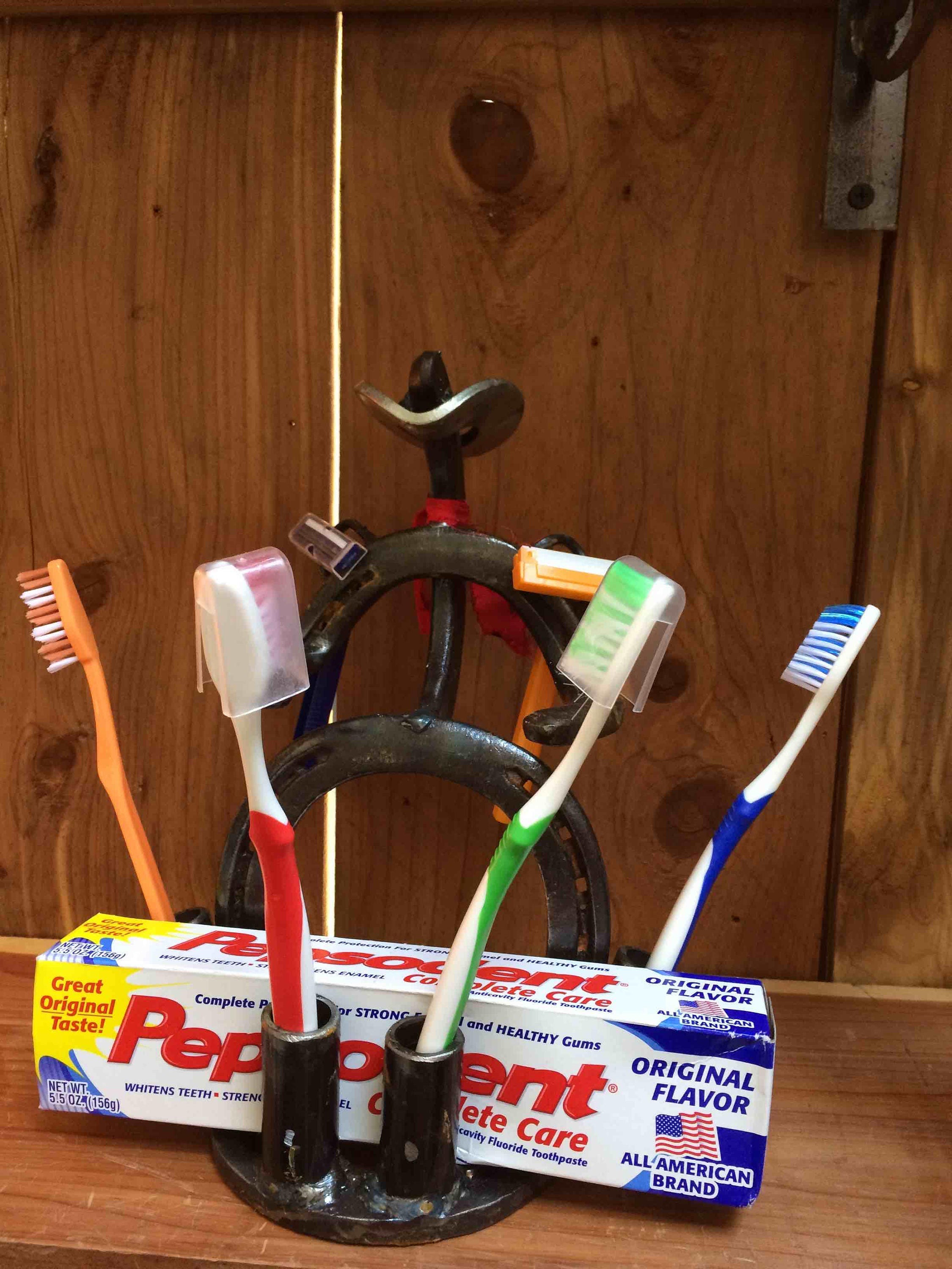 Horseshoe Cowboy Toothbrush and Razor HolderWestern Etsy