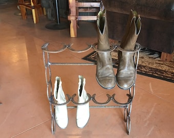 Boot Holder-4 pair boots-stacked or horizontal
