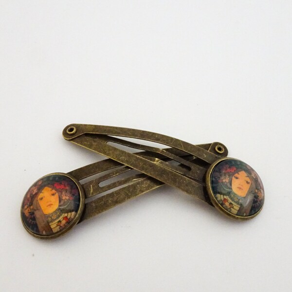 Art Nouveau Clip Etsy