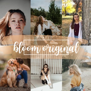 5 LightRoom Mobile + Desktop Presets Bundle - Bloom Aesthetic | Original Influencer Presets | Preset Bundles