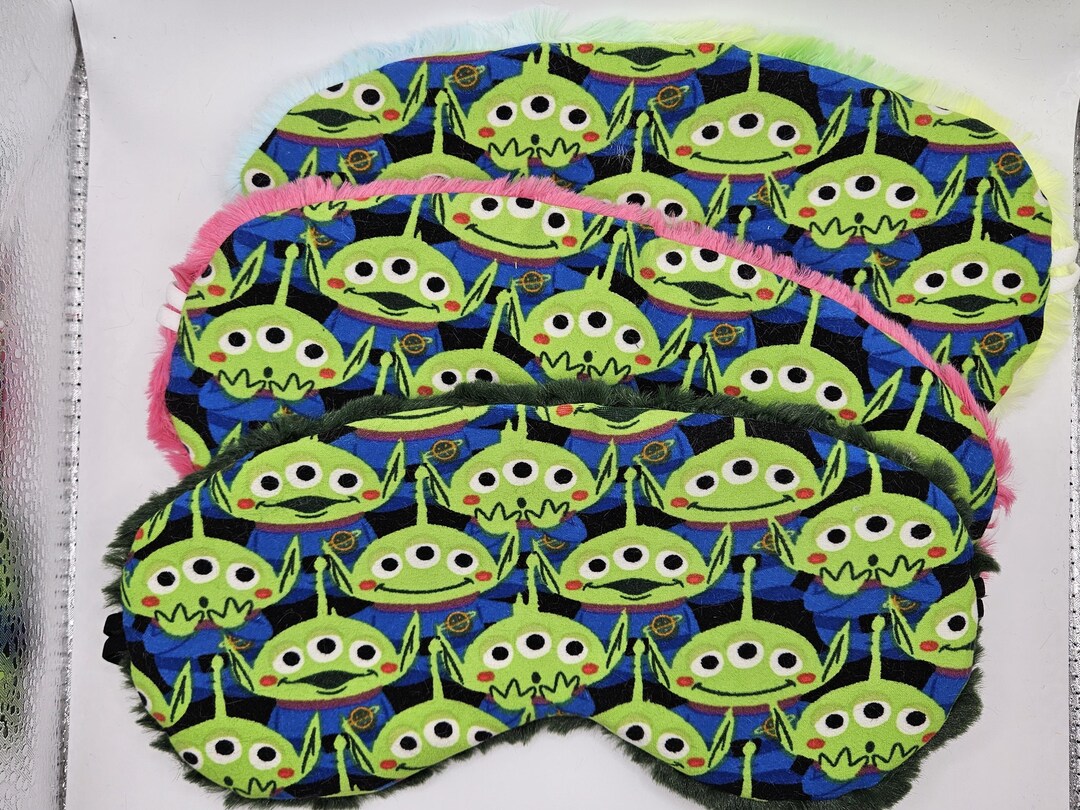 Toy Story Adult Sleep Mask, Alien Sleep Mask, Adult Minky Sleep Mask - Etsy