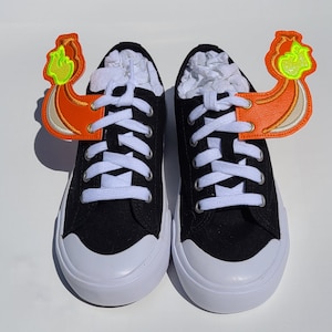 Charmander Tail Shoe Wings, Charmander Shoe Wings
