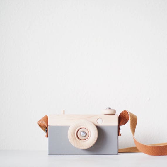 Wooden Toy Camera Etsy