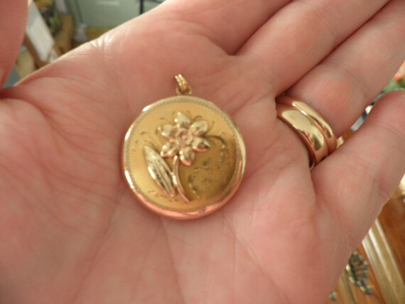 1940's WW11 Sweetheart Antique GF Tri- Colored Wi