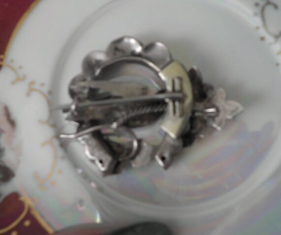 Antique Victorian Aesthetic Era Sterling Rose Gol… - image 3