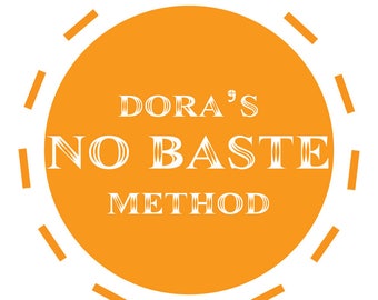 Dora's NO BASTE quilting method for free motion quilting on a domestic machine