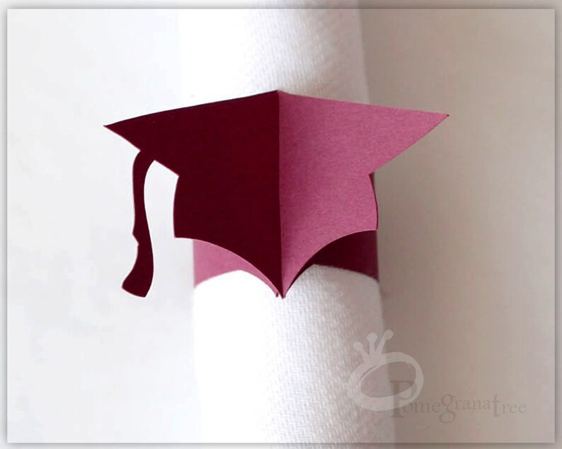 Graduation Party Decor Harvard Graduation Cap Set of 10 Grad Etsy