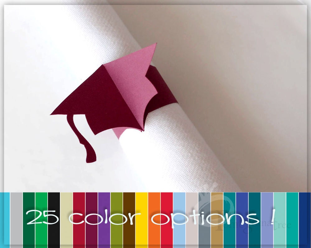 Graduation Party Decor Harvard Graduation Cap Set of 10 Grad Etsy