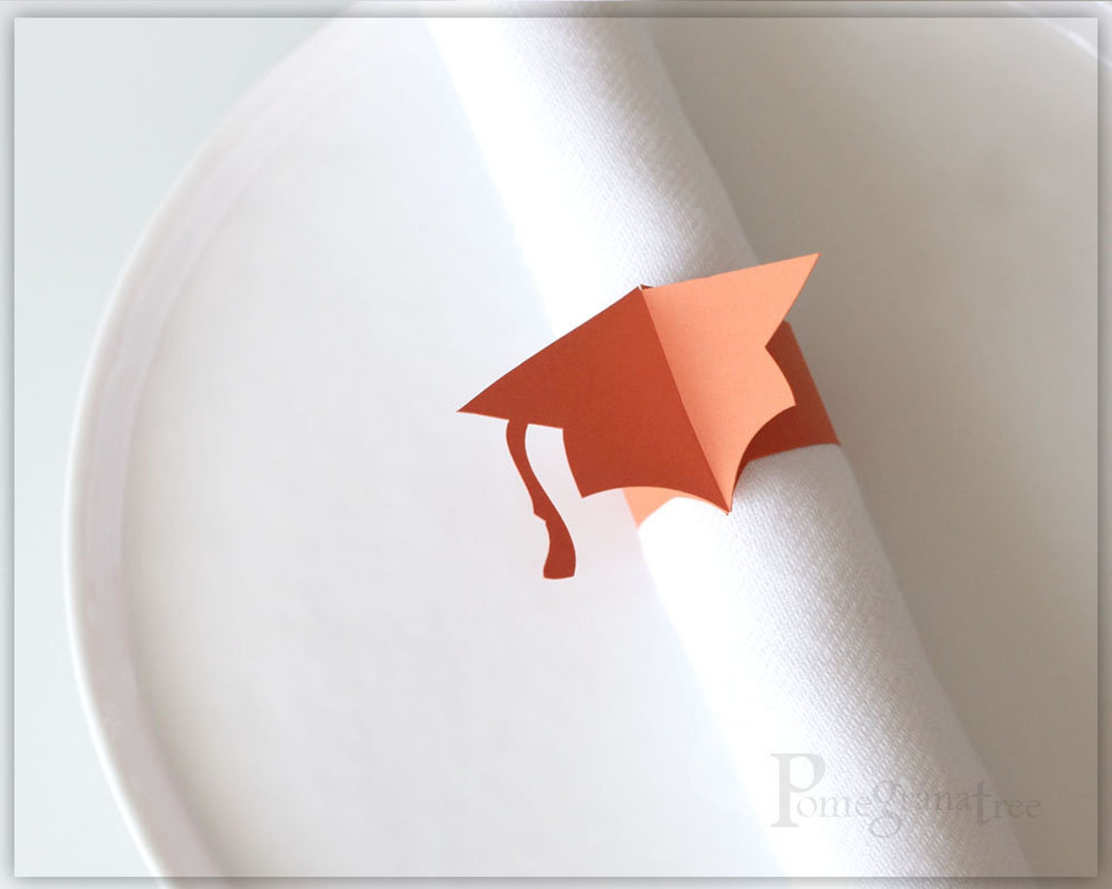 Graduation Party Decor Harvard Graduation Cap Set of 10 Grad Etsy