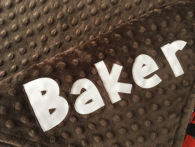 Personalized Cleveland Browns Baby Blanket with soft minky Etsy