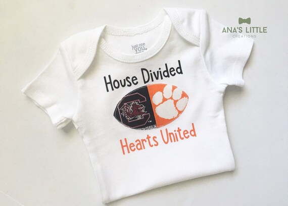 house divided baby onesie