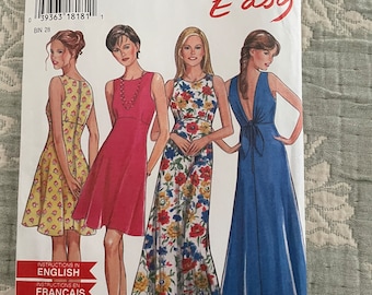 Ladies dress patterns, excellent used condition, modern to vintage