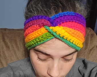 Crochet Twisted Earwarmer Headband Pattern | Digital Download