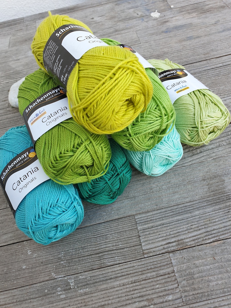 Cotton Yarn Catania Originals Mercerized 100 Cotton Yarn Etsy Australia