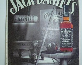 【 希少・非売品 】Jack Daniel's アンティークポスター 海外サイズ ヴィンテージ オリジナル 1980 年代 1988 ジャック ダニエル テネシー