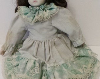 Heirloom Treasure Porcelain Doll by Happyland, Vintage - Etsy