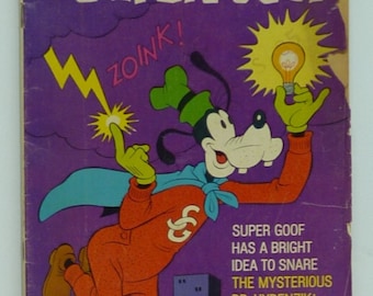 Vintage 1972 Walt Disney Super Goof Fumetto N. 20, Buona Condizione