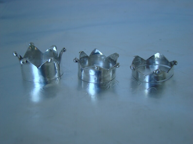 Crown Ring sterling silver crown ring queen bee kings crown princess tiara royal silver throne Lorde royals silver rings crown #096