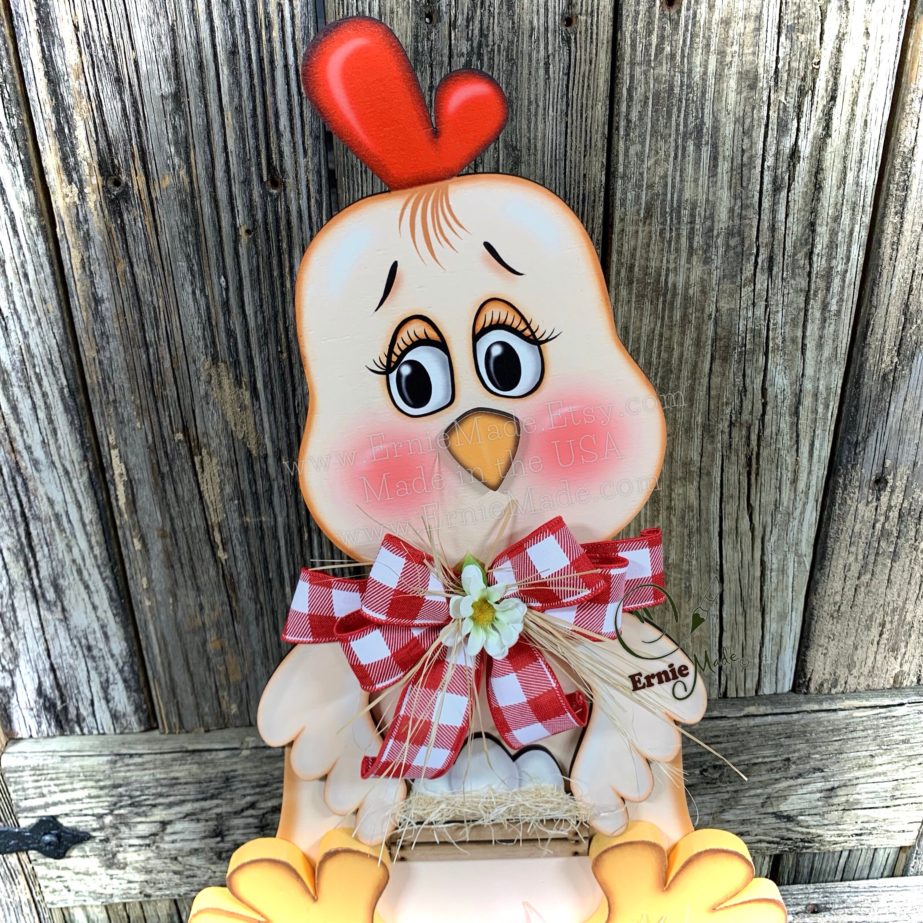 Farmhouse Chicken Decoration, Rooster Decor, Chicken Decor, Farmhouse ...
