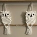 Crochet Owl Wall Hanging - Etsy