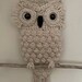 Crochet Owl Wall Hanging - Etsy