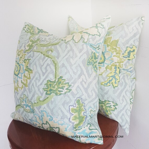 Pair Of Paradise Vine Pillowcases Jim Thompson Pillow Etsy