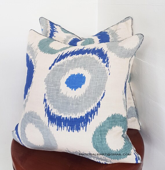Pair Of Hera Pillowcases Jim Thompson Pillow Coverdecorative Etsy