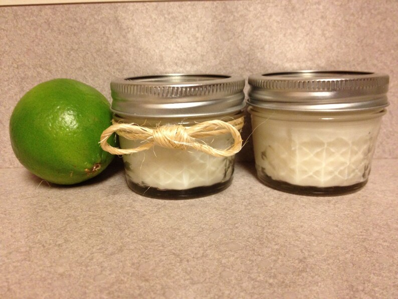 20 Mini Mason Jar Candles Custom Scent and Color Etsy