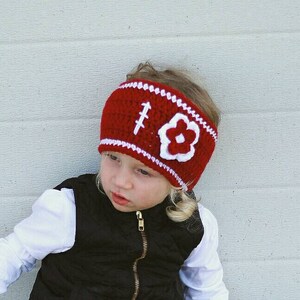 Football Ear Warmer, Sports Ear Warmer, Football Headband, Sports Headband, Football Headgear, Football Team Ear Warmer, child earwarmer