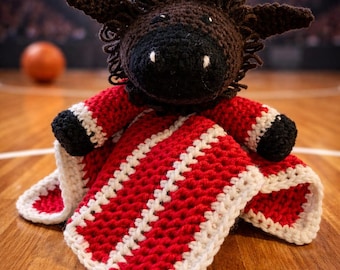 Gender Nuetral Bison Lovey, häkeln Bison Lovey, Baby-Dusche-Geschenk, Bison-Liebhaber, neues Baby Geschenk, Neugeborenen Geschenk