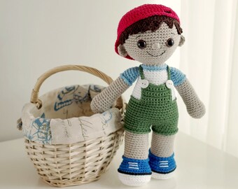 amigurumi boy doll free pattern