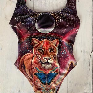 Eco Body Suit ~Resilience~ wearable Isabel mariposa Galactica art