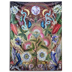 Large tapestry of Linda Bobinsana image 1