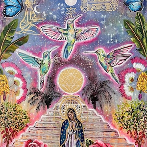 Templo de Luz  Giclee print visionary art