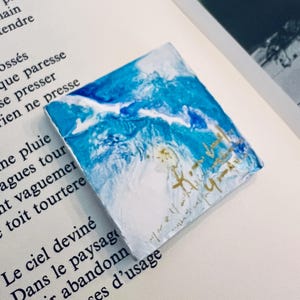 Livre para voar - Pintura em aquarela em miniatura