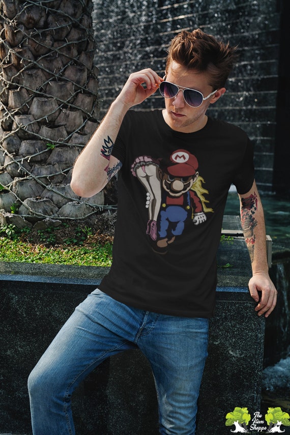 Nintendo Mario and Peach T-shirt Unisex 