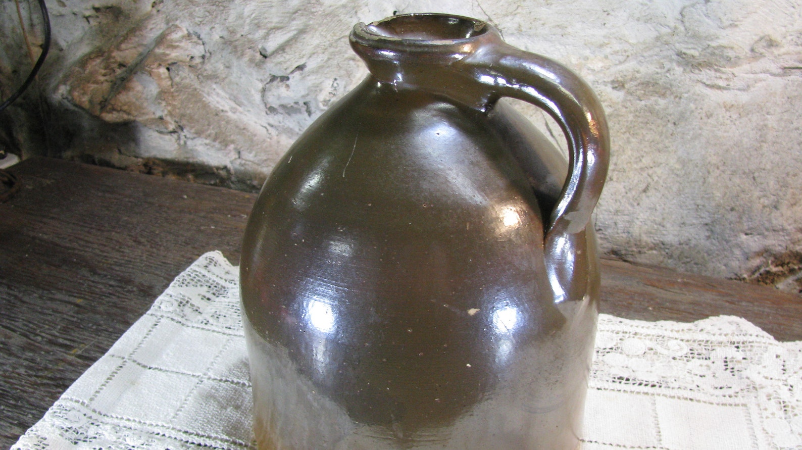 Antique Beehive Shape Molasses or Syrup Jug Primitive Dark Etsy