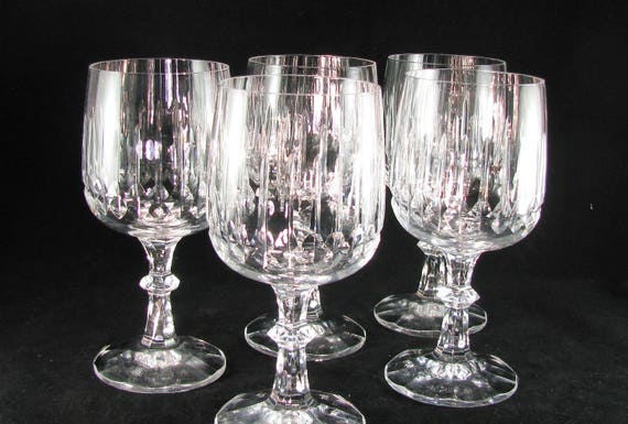 crystal goblets