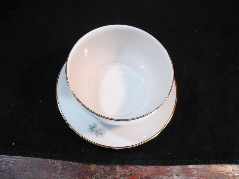 Johann Seltmann Vohenstrauss Serving Bowl Attached Plate Etsy