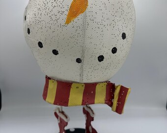 Peri Woltjer Silvestri Dancing Bobble Head Snowman Out of My Mind Designs Unique