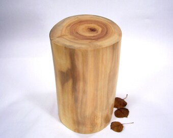 Aspen Tree Cremation Urn, Wood Cremation Urn for Ashes. Memorial, Funeral & Burial Urns. Wooden Urns Handmade in Colorado. 130 lbs.
